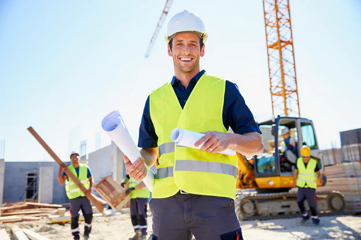 Travailleur intérim sur chantier à Lille