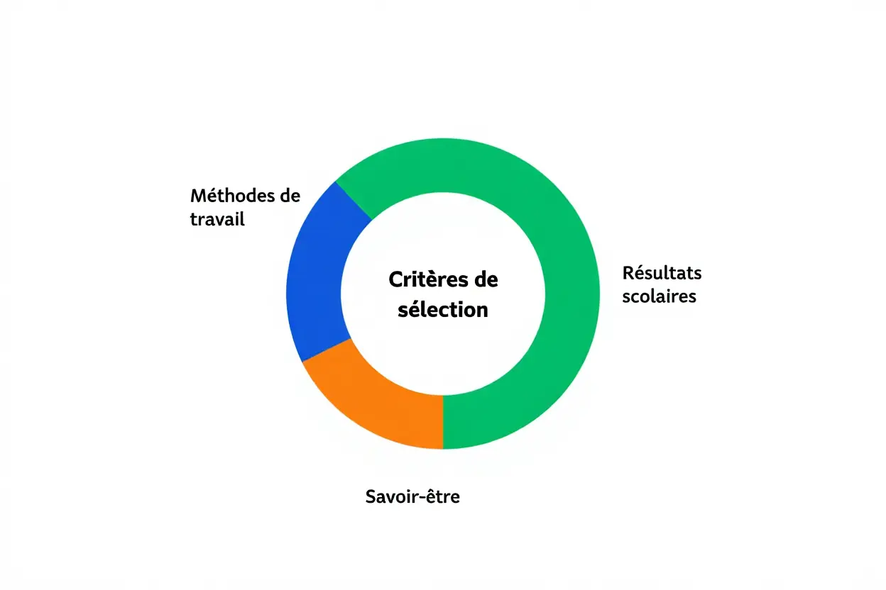 Critères d'admission formations histoire art