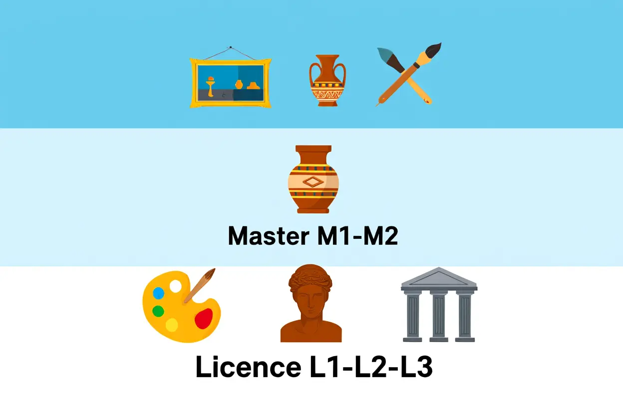 Parcours formations histoire de l'art