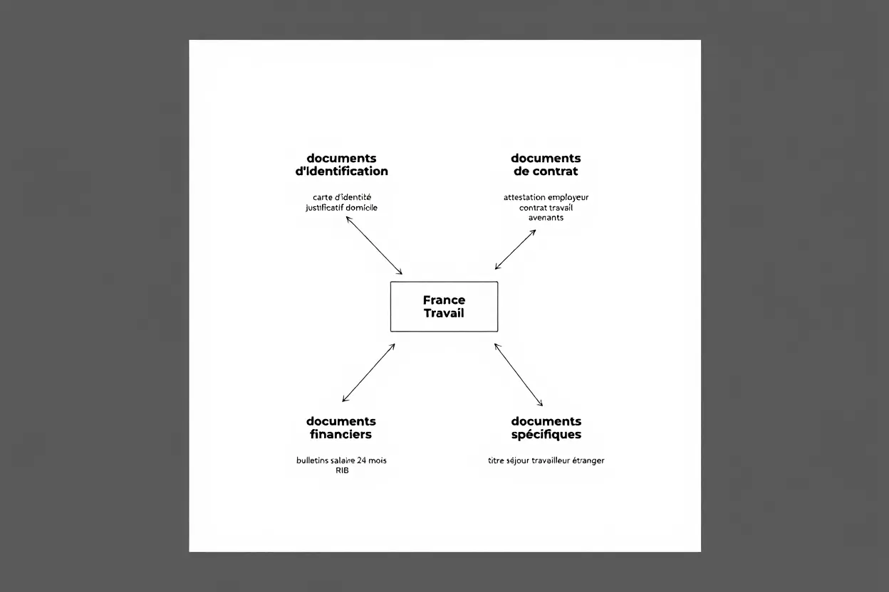 Architecture des documents chômage 2026