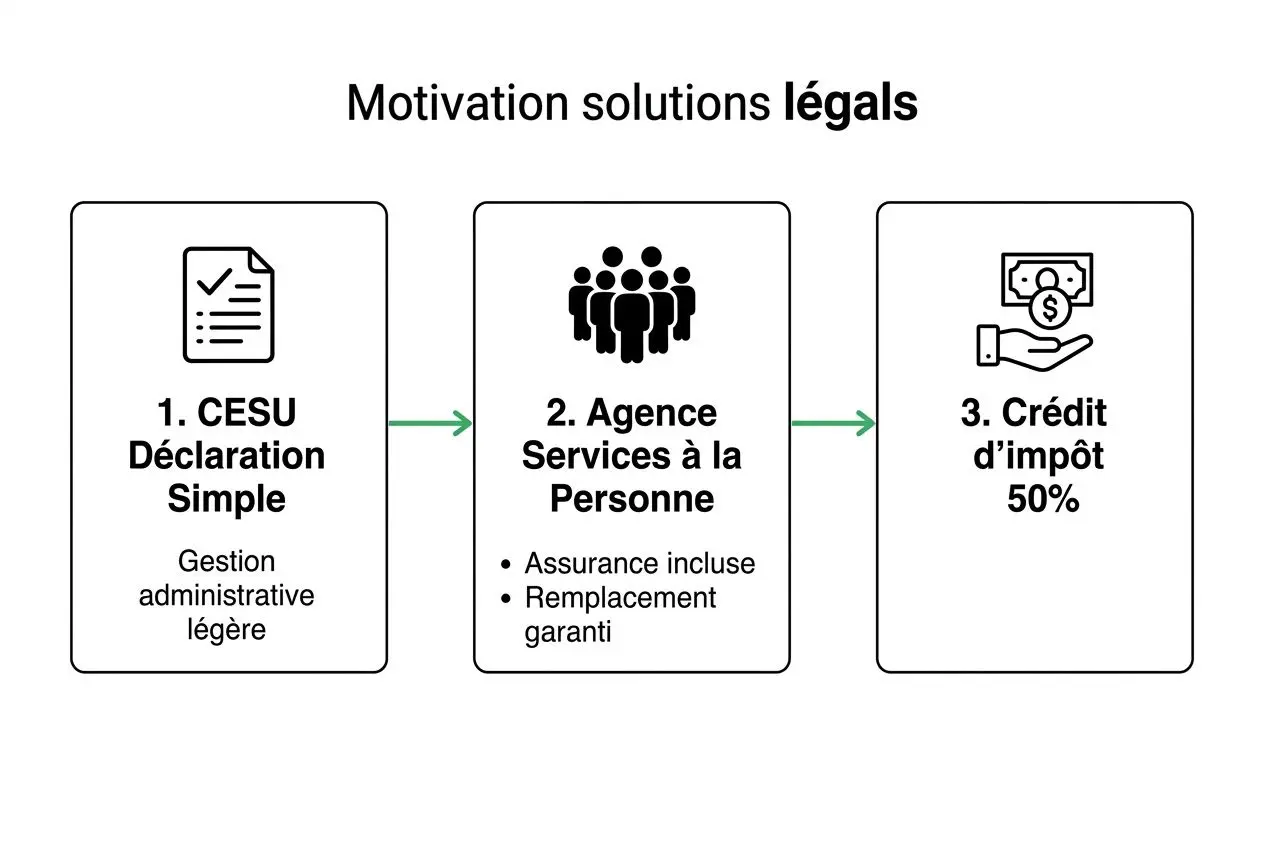 Solutions légales emploi domicile